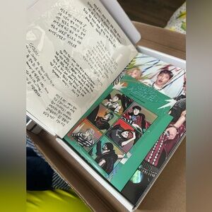 Colorful K-Pop Album with Photobook